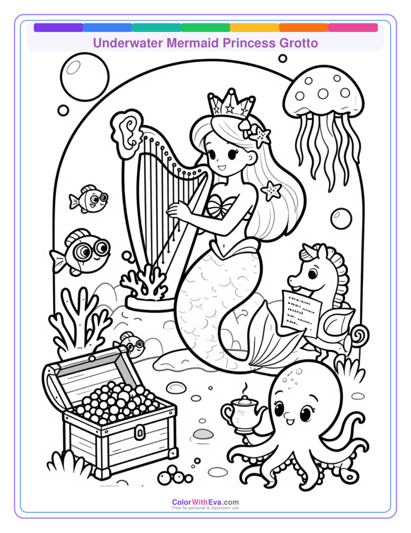 Underwater Mermaid Princess Grotto thumbnail
