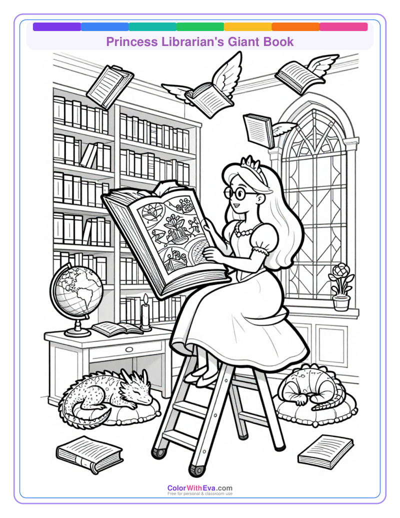 Princess Librarian's Giant Book preview