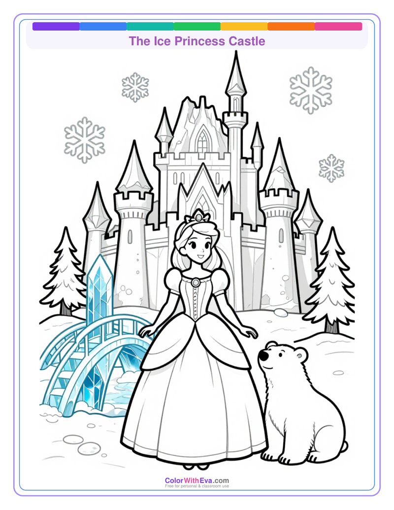 The Ice Princess Castle preview
