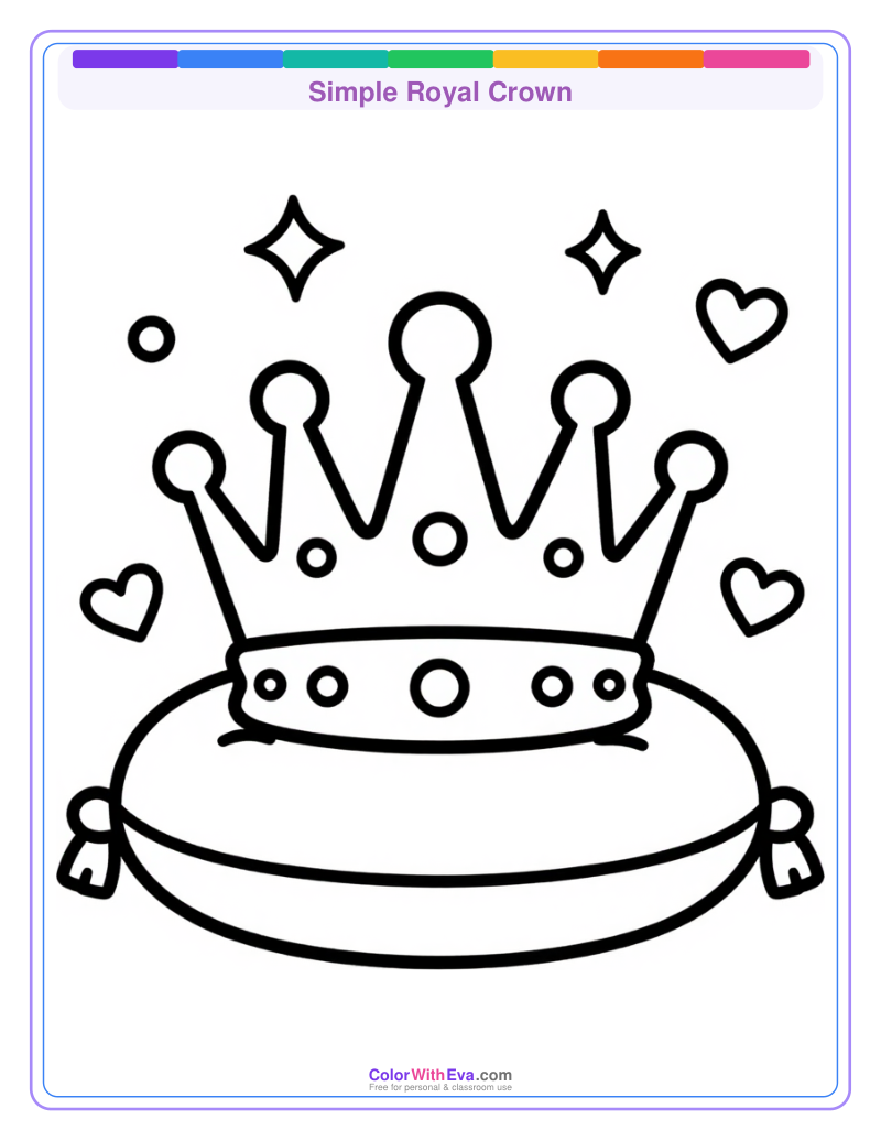 Simple Royal Crown preview