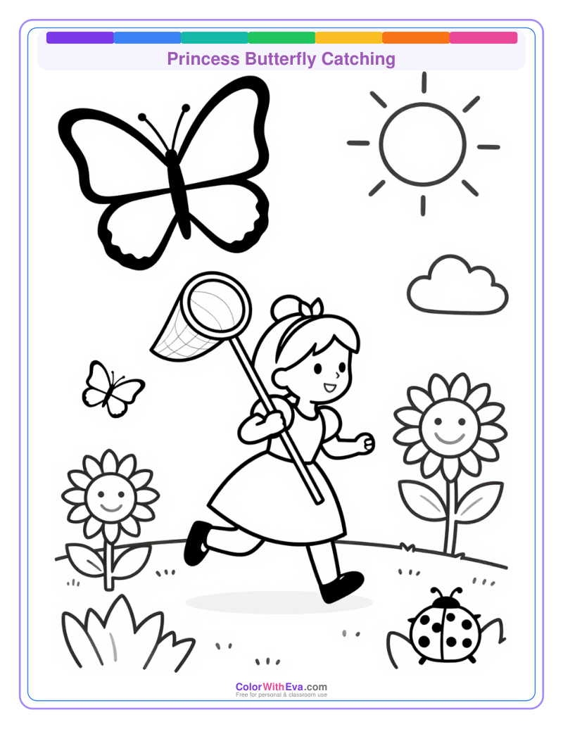 Princess Butterfly Catching preview