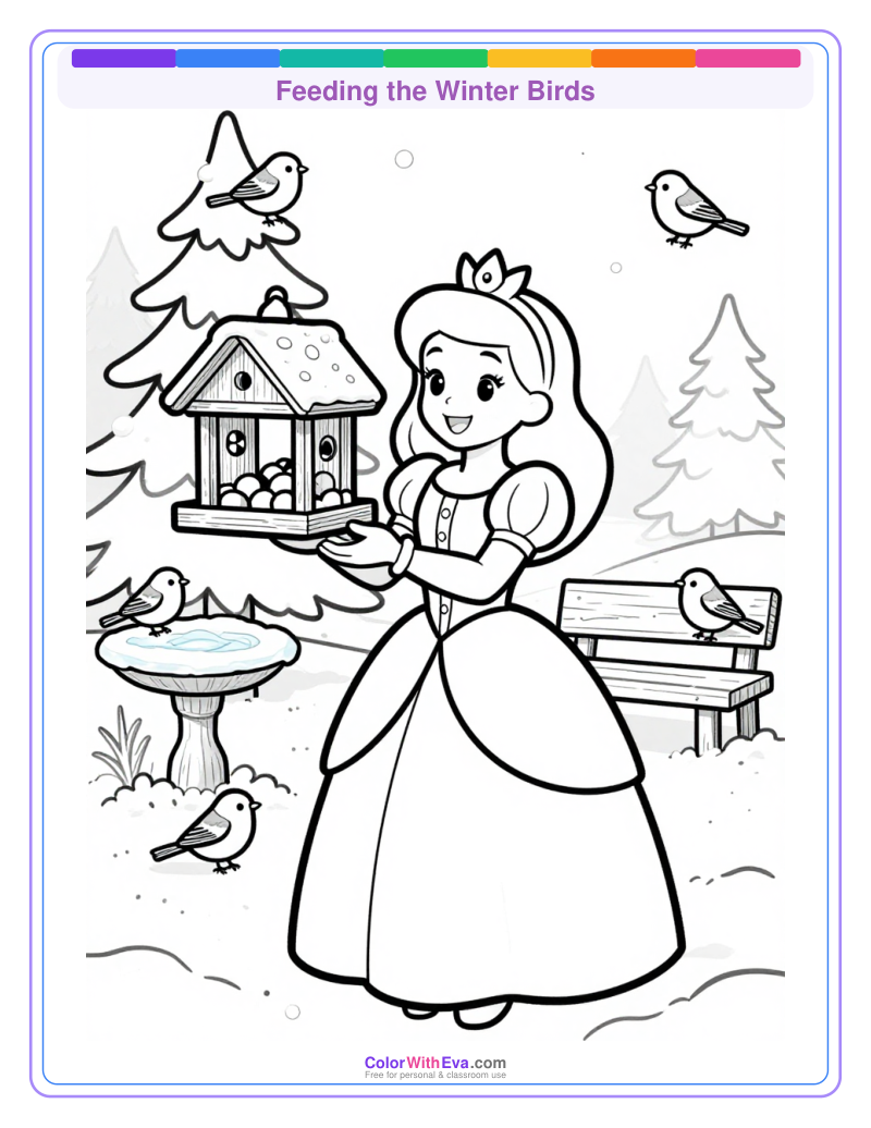 Feeding the Winter Birds preview