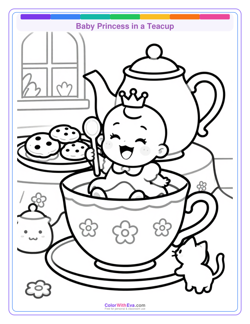 Baby Princess in a Teacup thumbnail