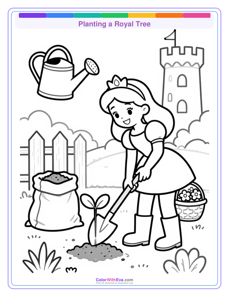 Planting a Royal Tree preview