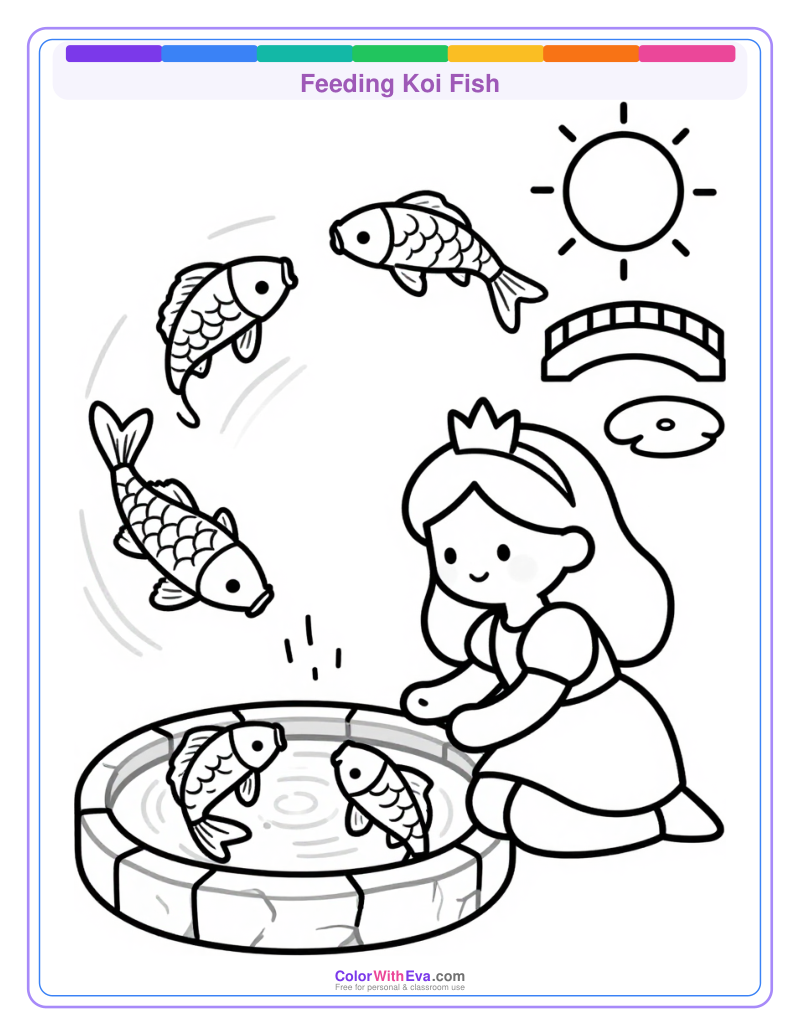 Feeding Koi Fish preview