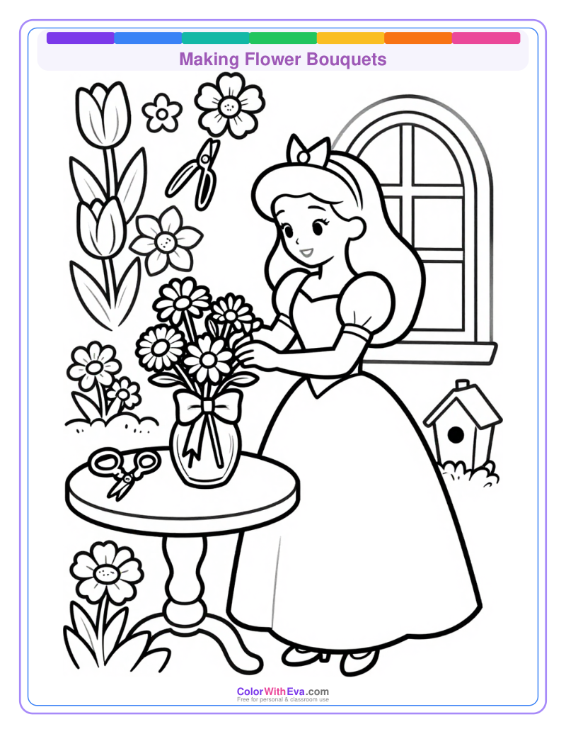 Making Flower Bouquets preview