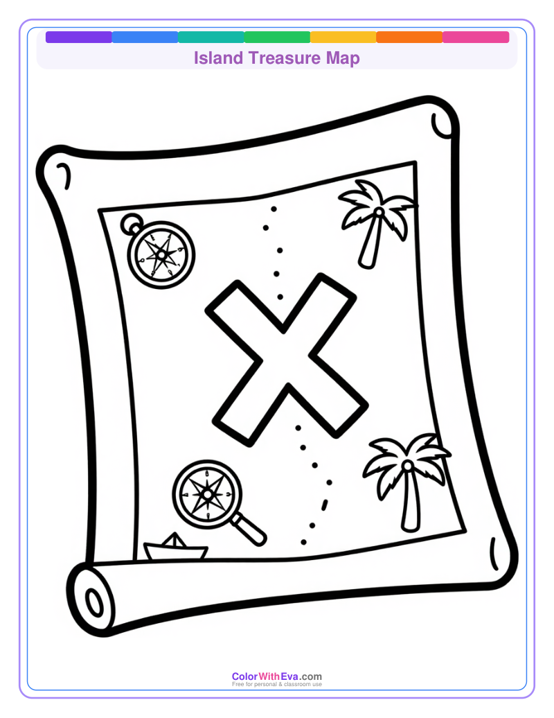 Island Treasure Map preview