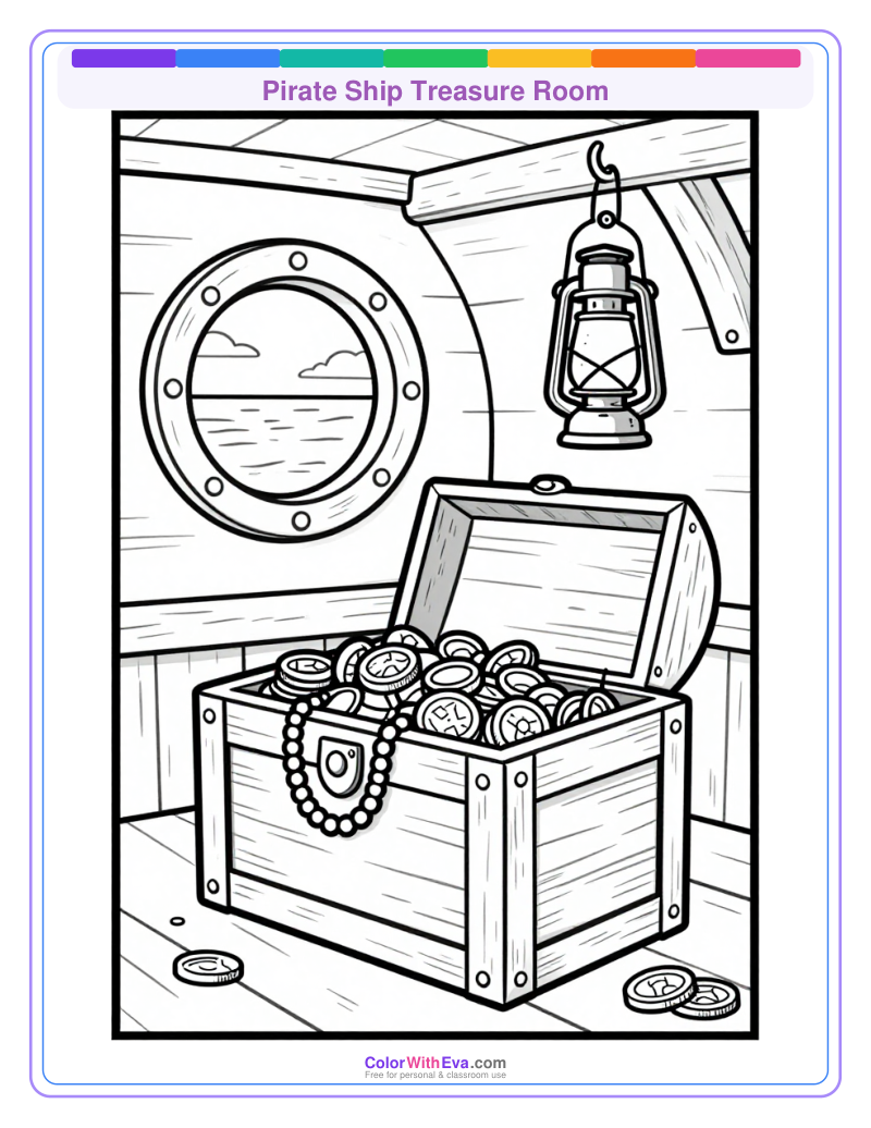 Pirate Ship Treasure Room preview