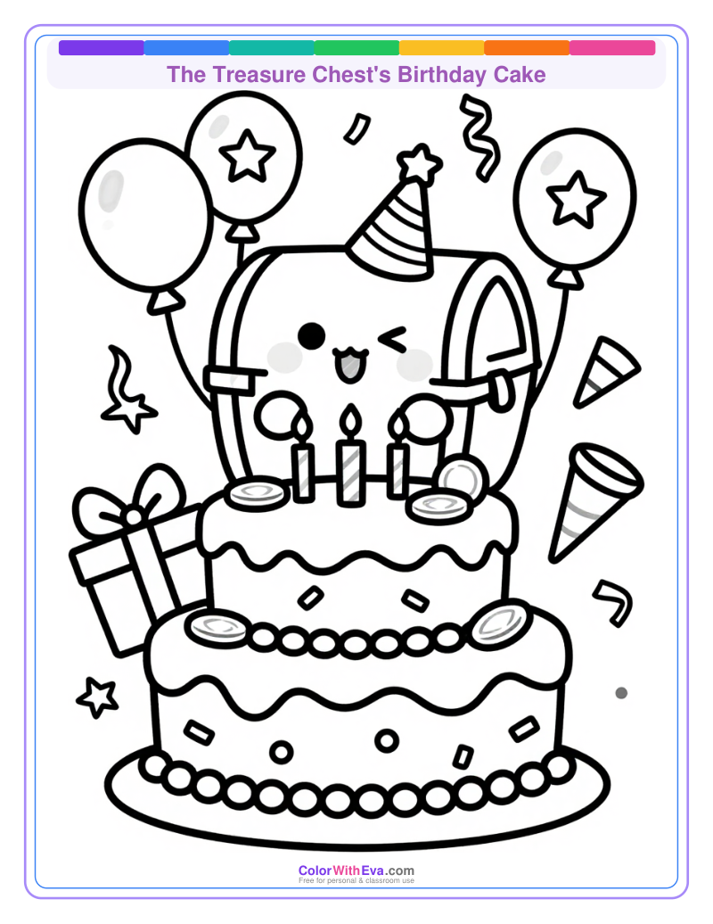 The Treasure Chest's Birthday Cake thumbnail