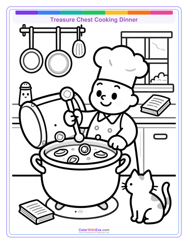 Treasure Chest Cooking Dinner thumbnail