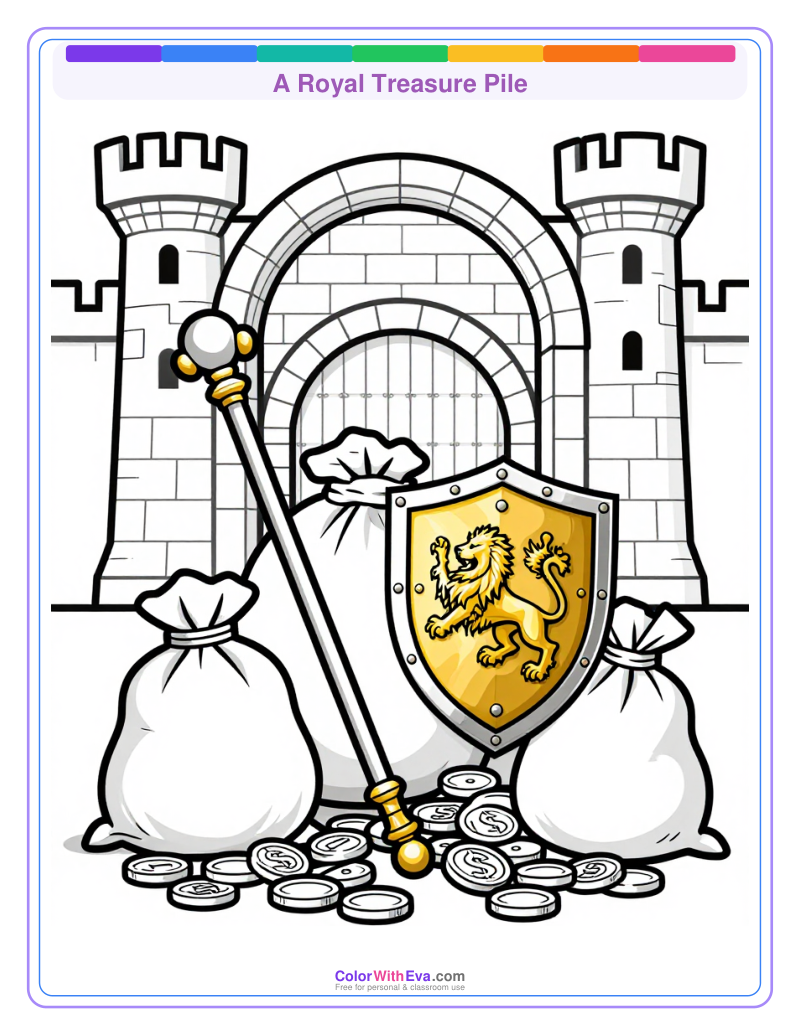 A Royal Treasure Pile preview