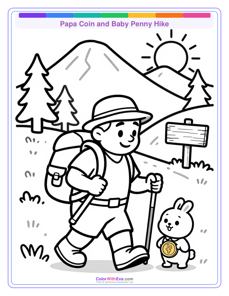 Papa Coin and Baby Penny Hike thumbnail
