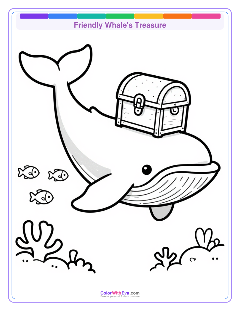 Friendly Whale's Treasure preview
