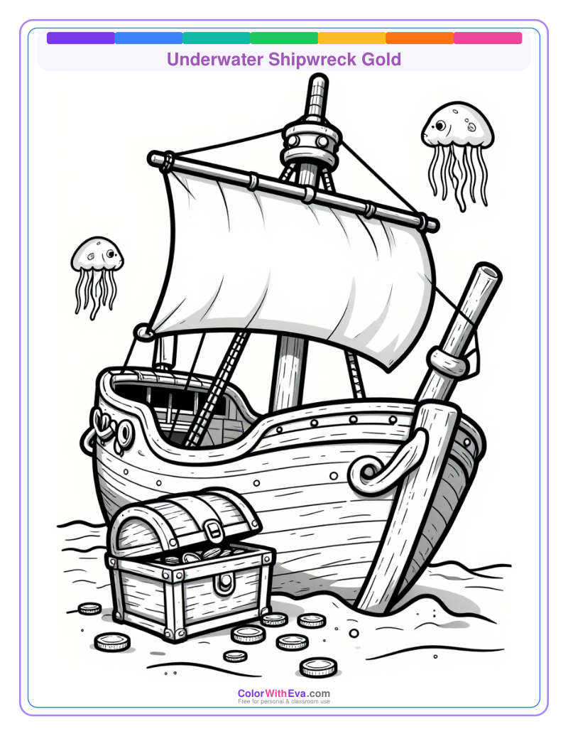 Underwater Shipwreck Gold preview