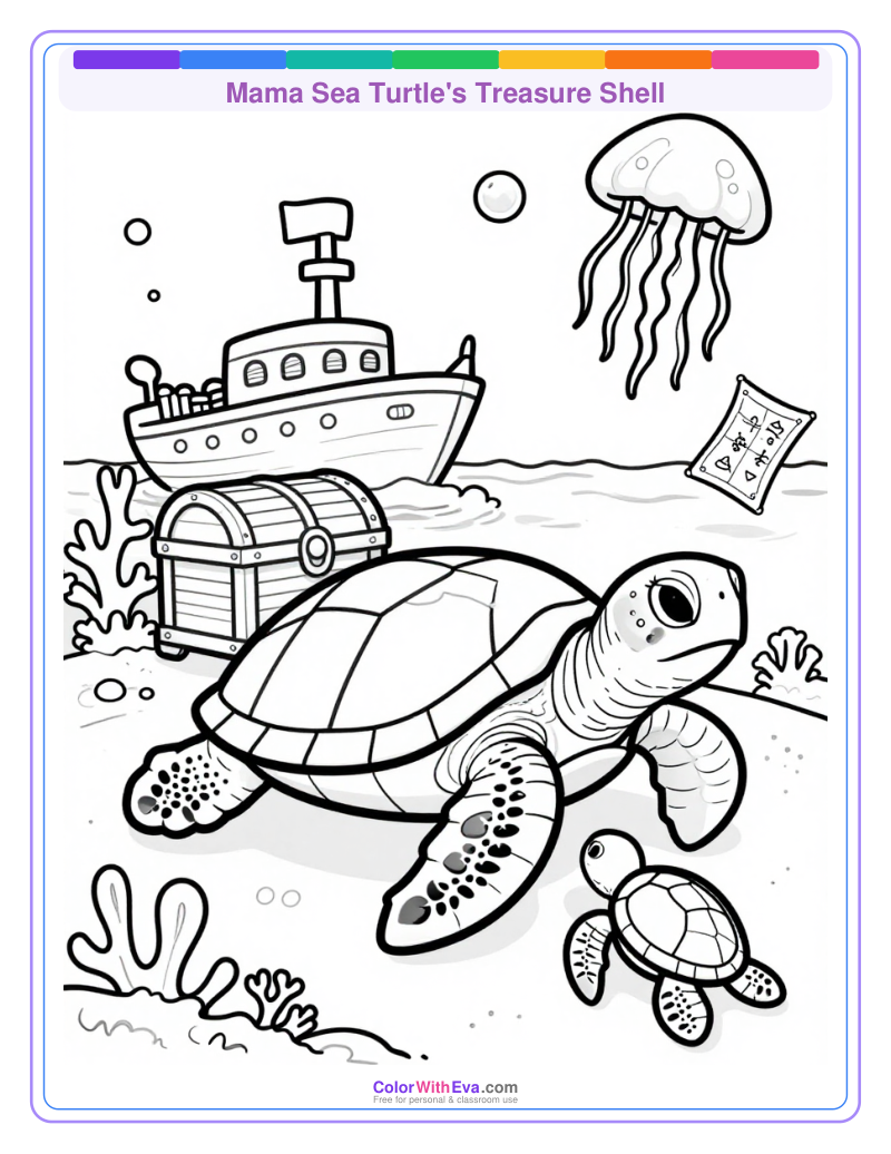 Mama Sea Turtle's Treasure Shell thumbnail