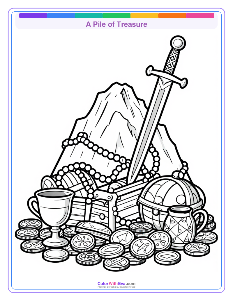 A Pile of Treasure preview