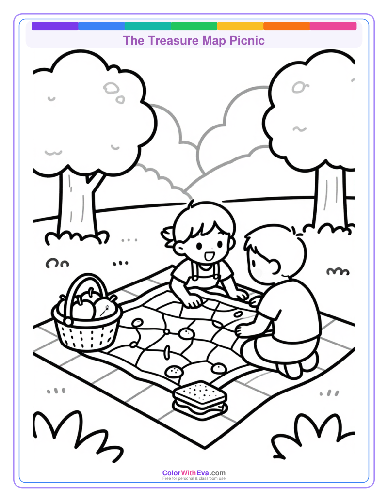 The Treasure Map Picnic preview