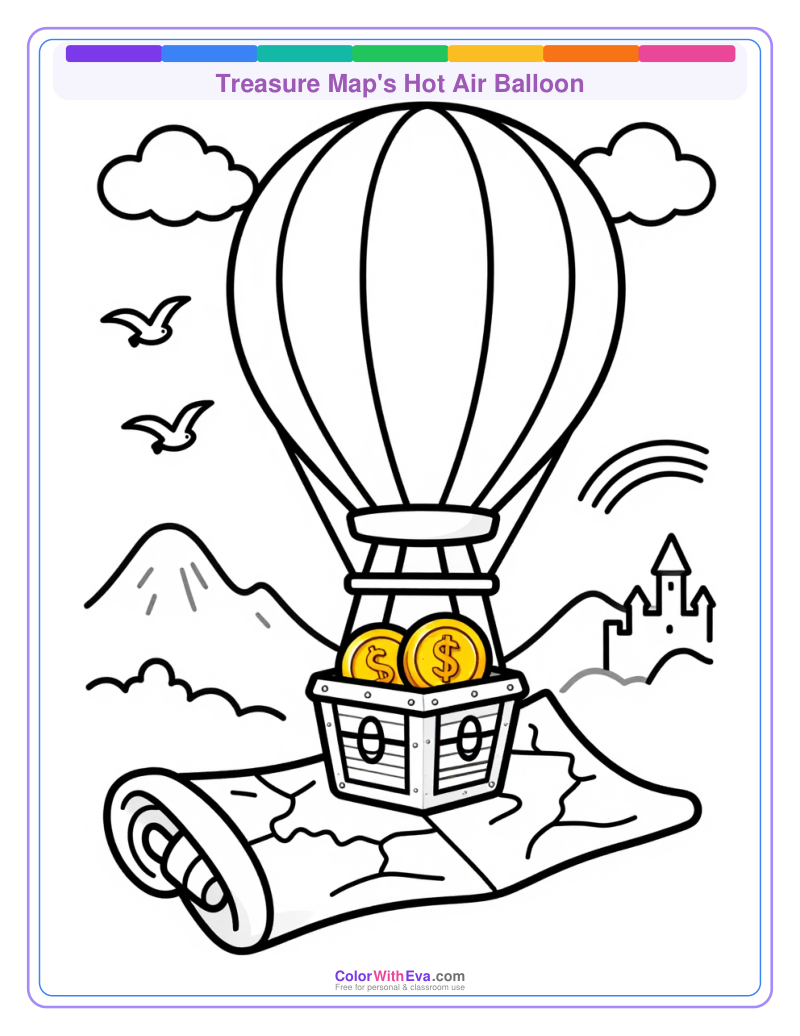 Treasure Map's Hot Air Balloon thumbnail