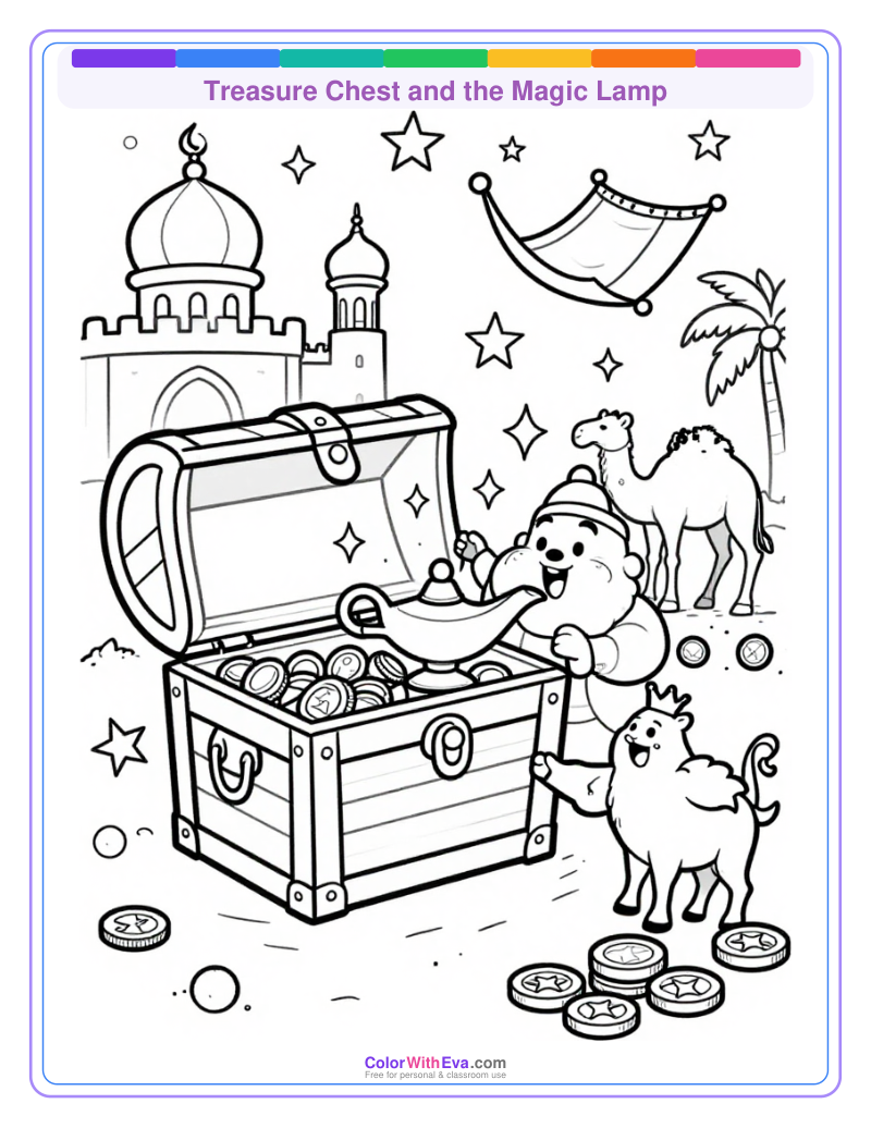 Treasure Chest and the Magic Lamp thumbnail