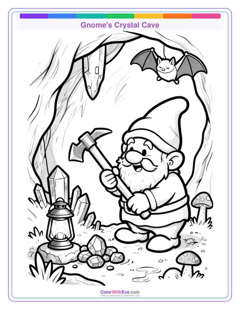 Gnome's Crystal Cave preview