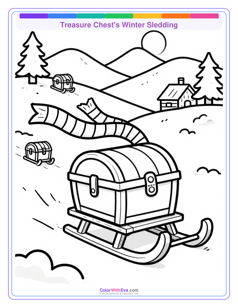 Treasure Chest's Winter Sledding preview