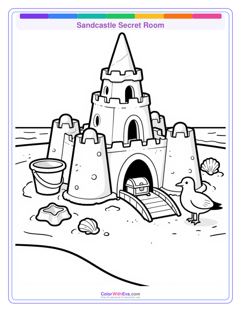 Sandcastle Secret Room preview