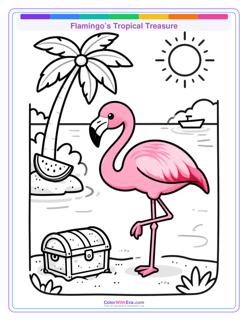 Flamingo’s Tropical Treasure preview