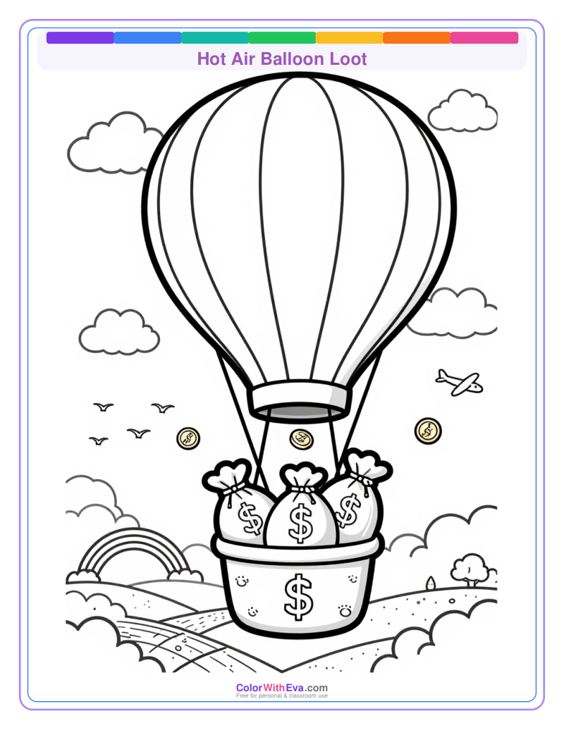 Hot Air Balloon Loot preview