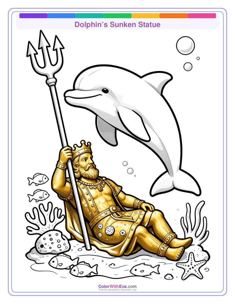Dolphin’s Sunken Statue preview