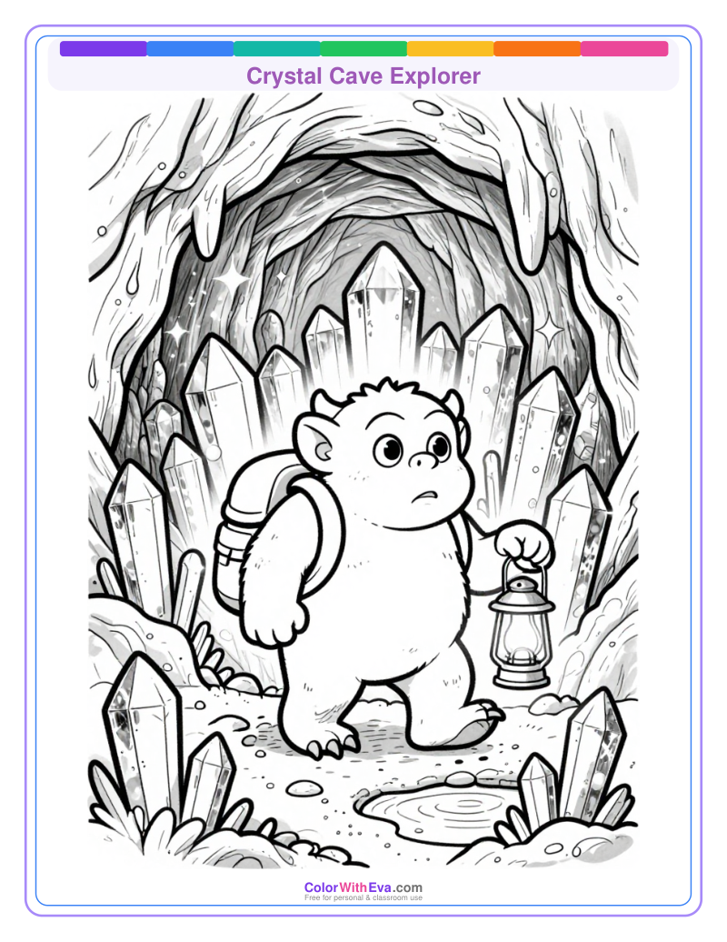 Crystal Cave Explorer preview