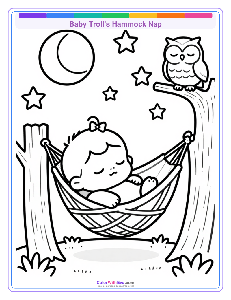 Baby Troll's Hammock Nap preview