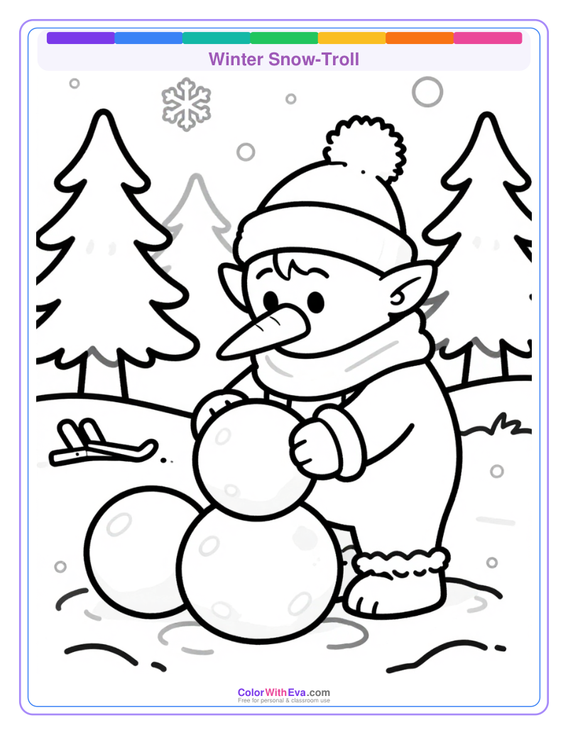 Winter Snow-Troll preview