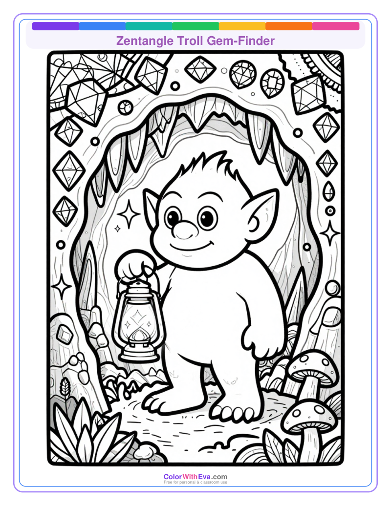 Zentangle Troll Gem-Finder thumbnail