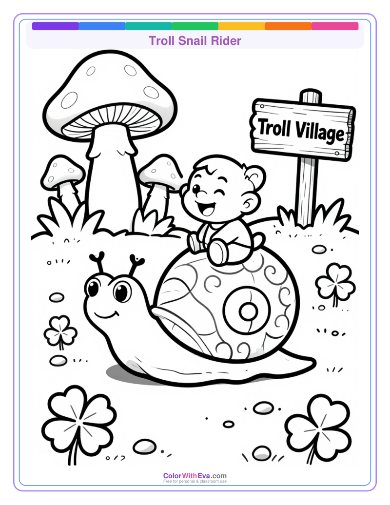 Troll Snail Rider preview