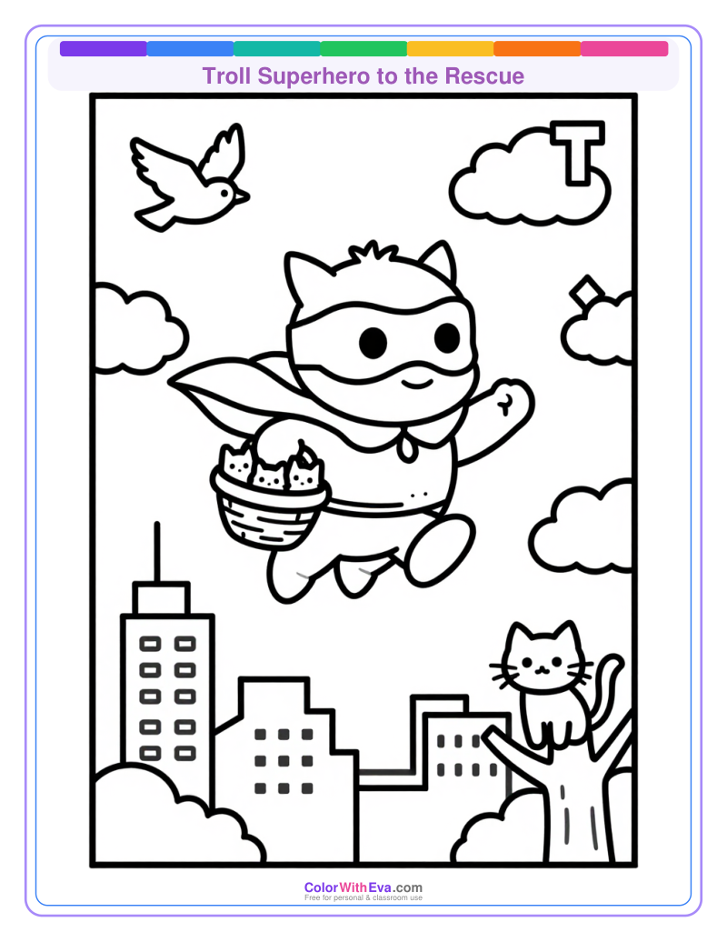 Troll Superhero to the Rescue thumbnail