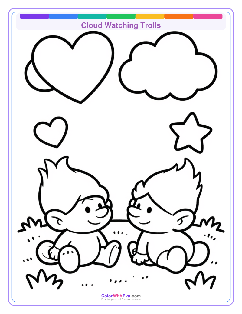 Cloud Watching Trolls preview