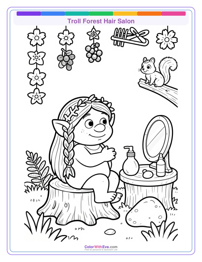 Troll Forest Hair Salon preview