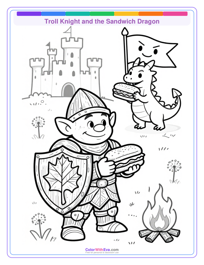 Troll Knight and the Sandwich Dragon thumbnail