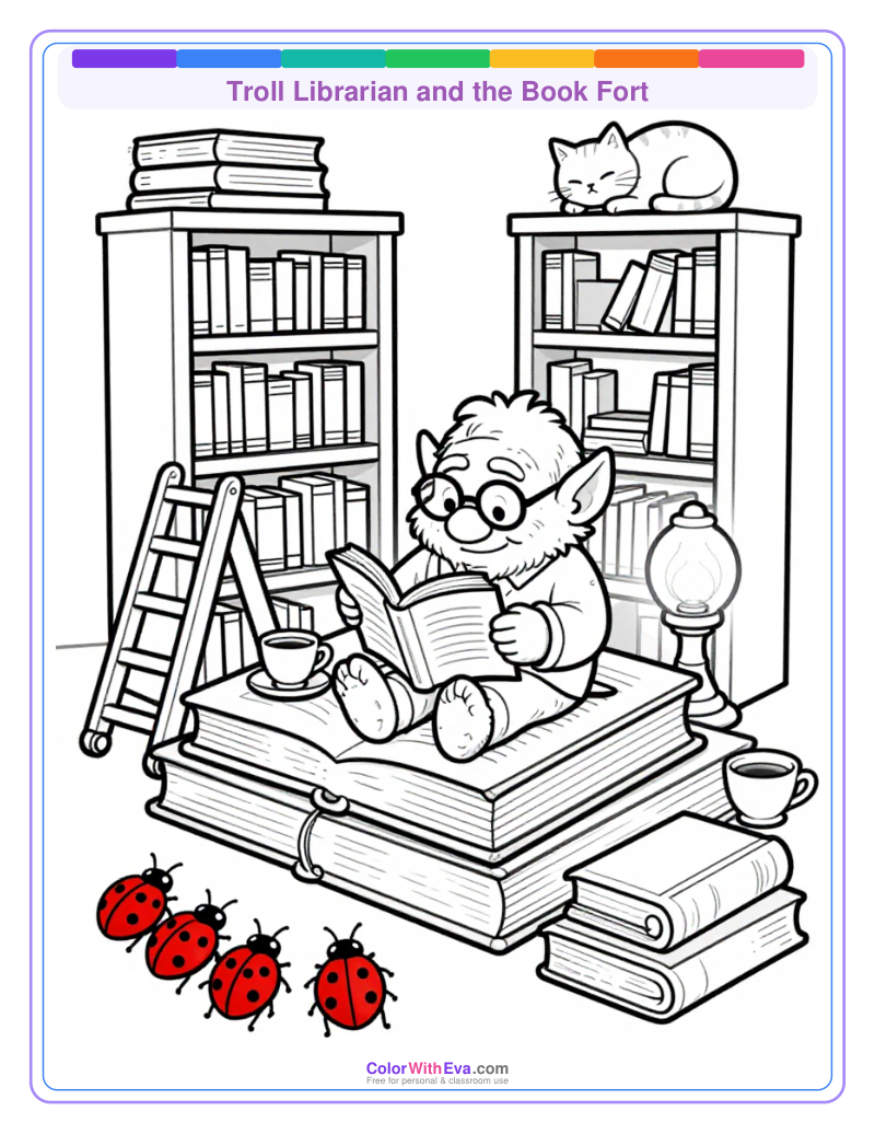 Troll Librarian and the Book Fort thumbnail