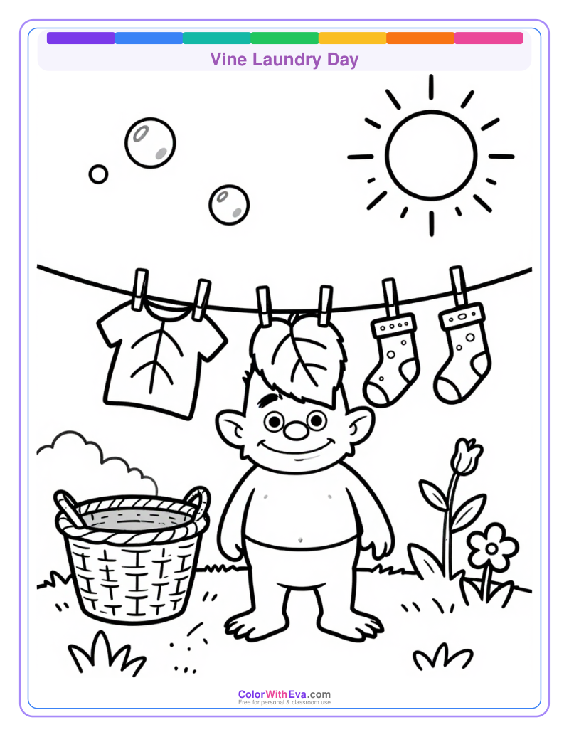 Vine Laundry Day preview