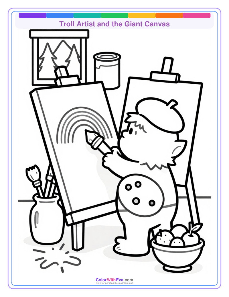 Troll Artist and the Giant Canvas thumbnail