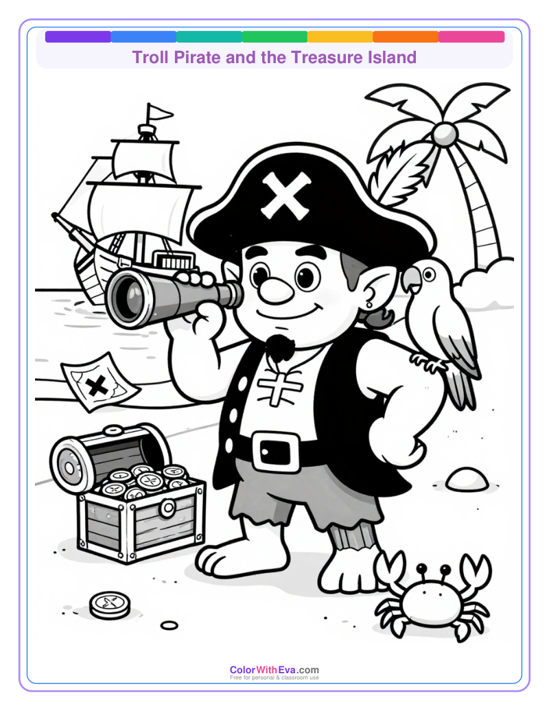 Troll Pirate and the Treasure Island thumbnail