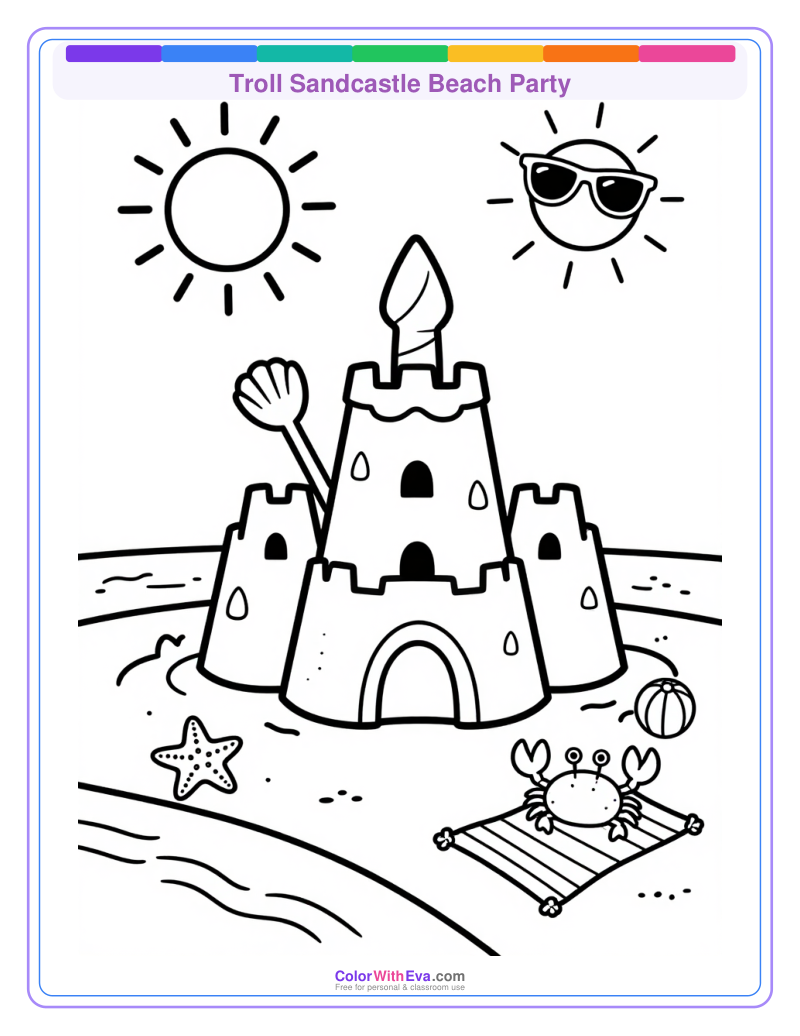 Troll Sandcastle Beach Party preview