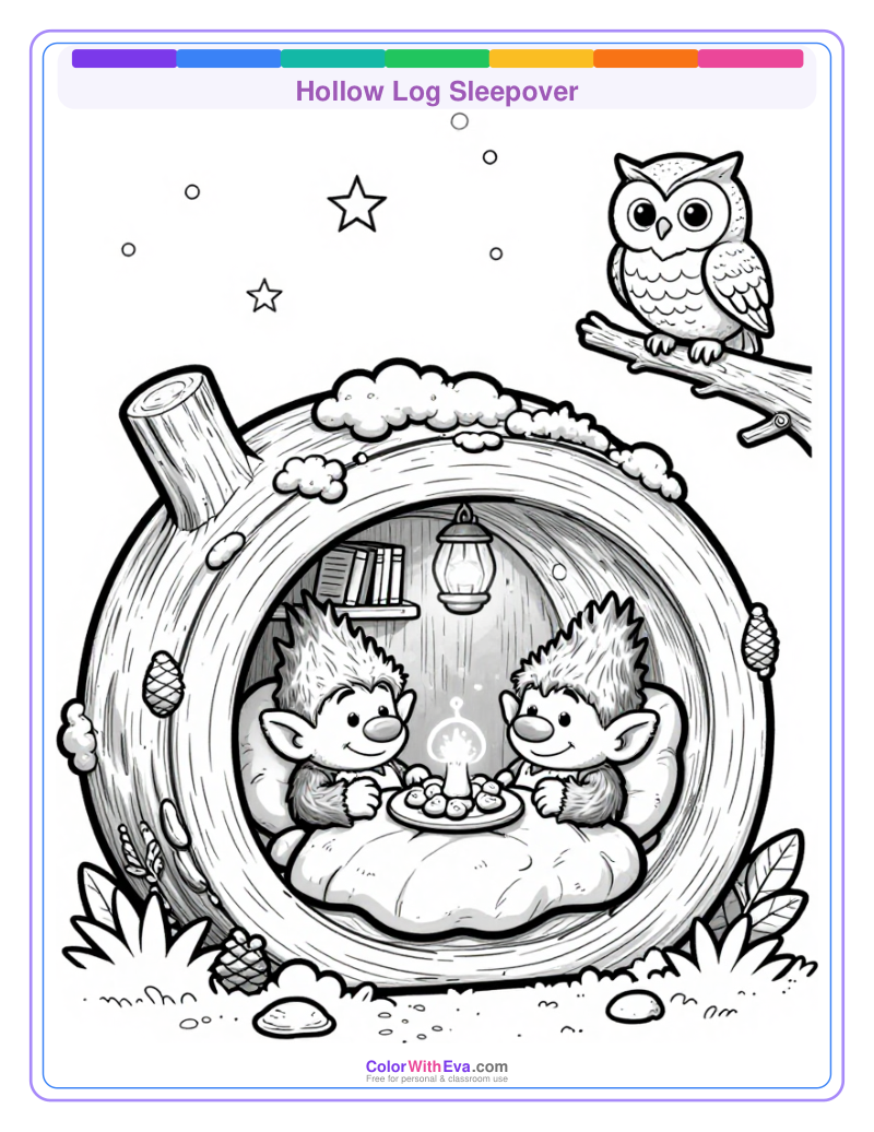 Hollow Log Sleepover preview