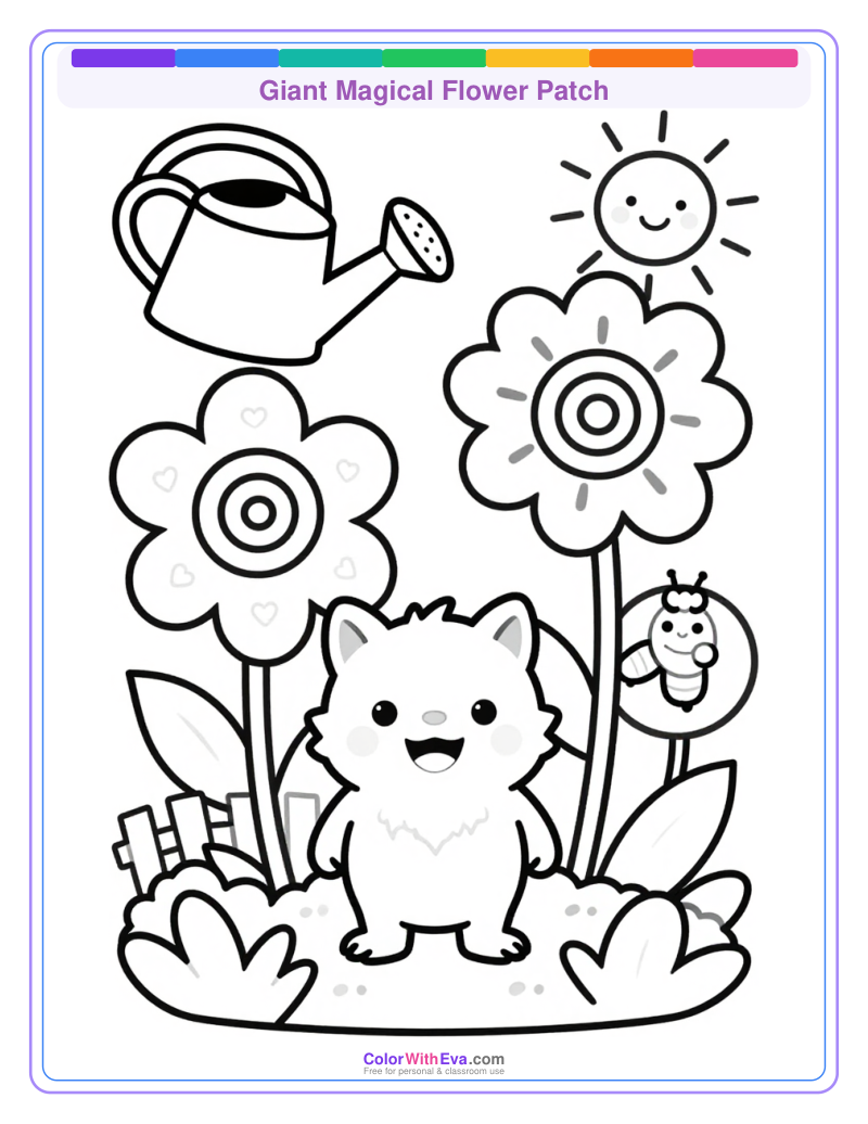 Giant Magical Flower Patch preview