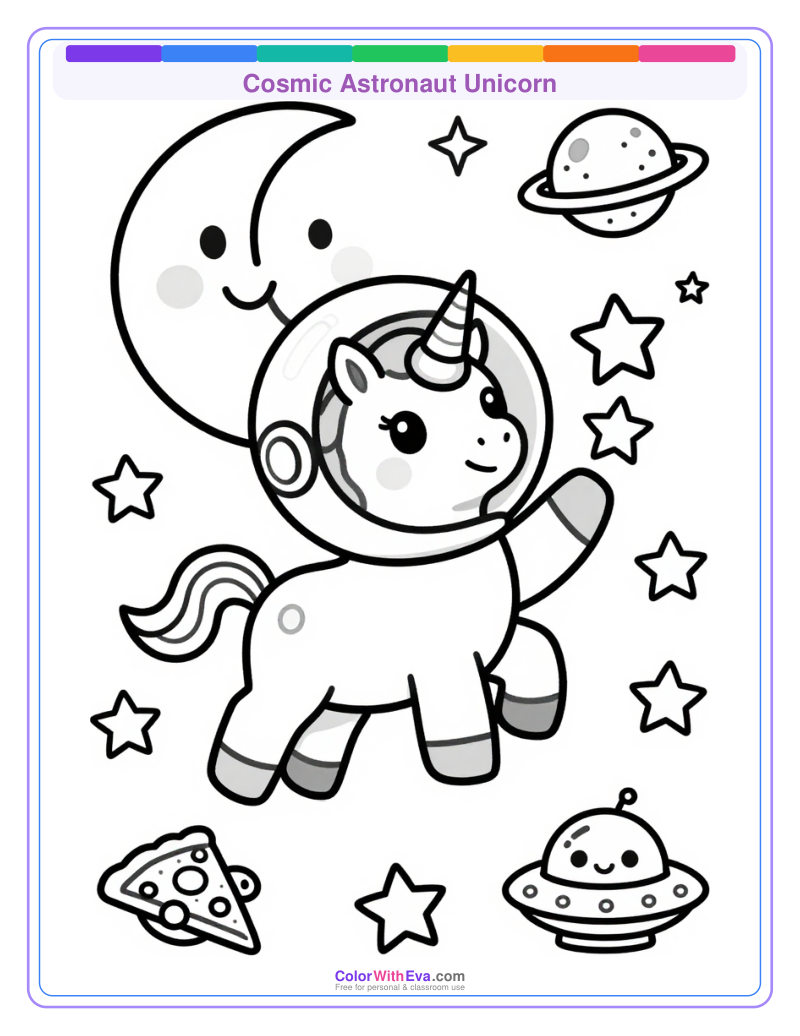 Cosmic Astronaut Unicorn thumbnail