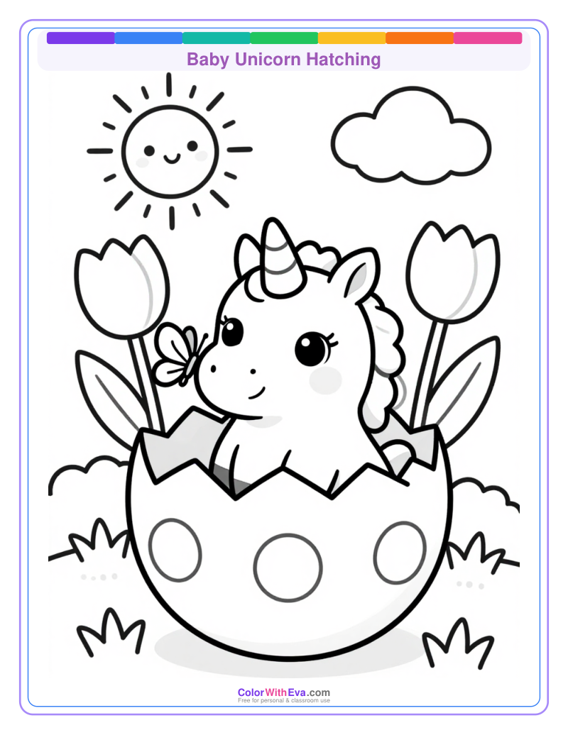 Baby Unicorn Hatching thumbnail