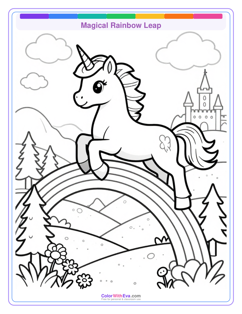 Magical Rainbow Leap preview