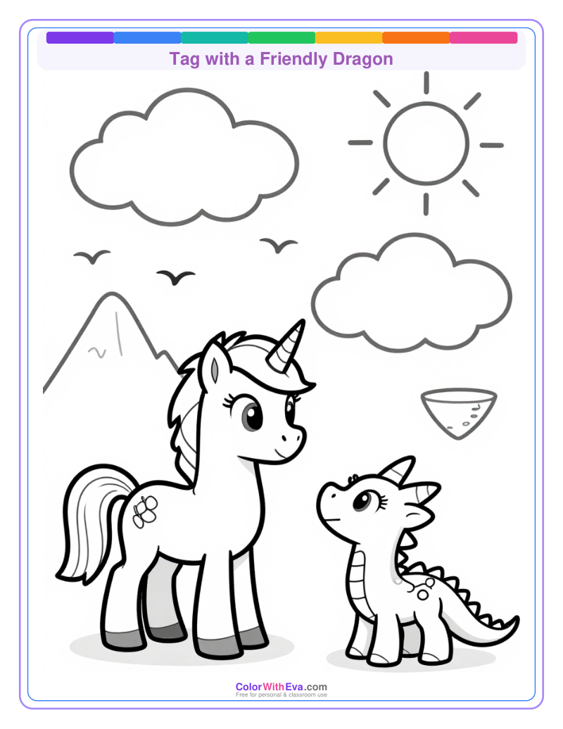 Tag with a Friendly Dragon thumbnail