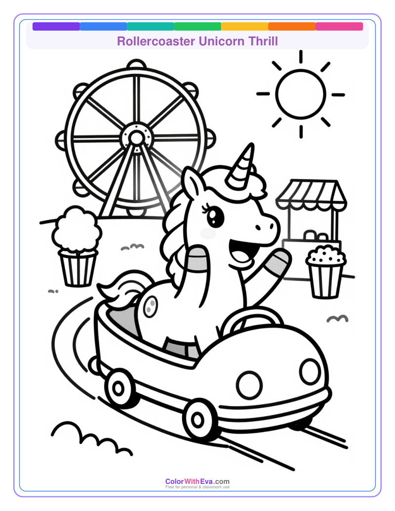 Rollercoaster Unicorn Thrill thumbnail